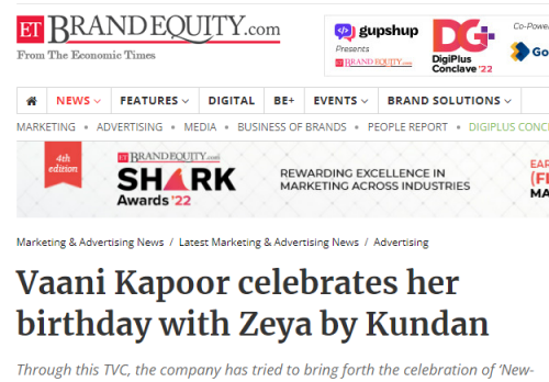 Vaani Kapoor Celebrates her Birthday with Zeya By Kundan