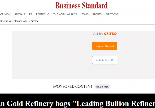 Kundan Gold Refinery bags ”Leading Bullion Refiner” Title at IGC 2021 for 5th time in a row