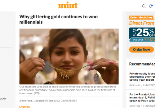 Why glittering gold continues to woo millennials