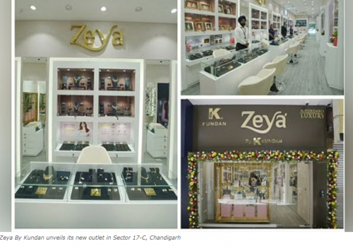 Zeya By Kundan unveils its new outlet in Sector 17-C, Chandigarh