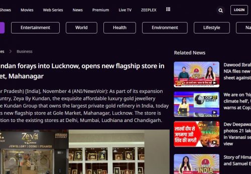 Zeya by Kundan forays into Lucknow, opens new flagship store in Gole Market, Mahanagar
